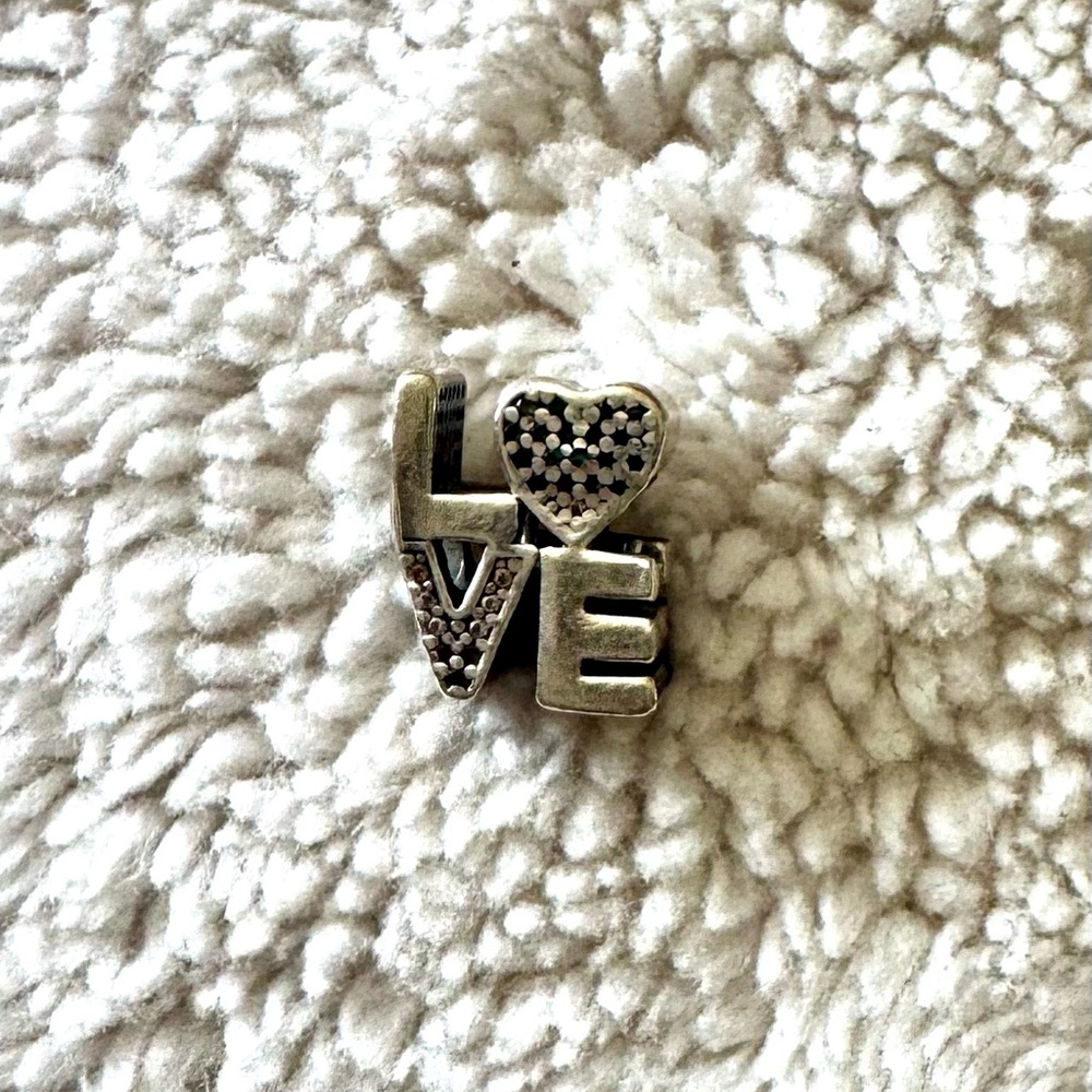 Pandora Silver Love Charm